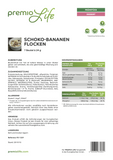Schoko-Bananen Flocken (7 Portionen) - Premio Life | Gesundheit und Lifestyle