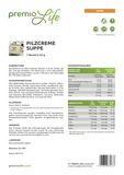 Pilzcreme Suppe (7 Portionen) - Premio Life | Gesundheit und Lifestyle